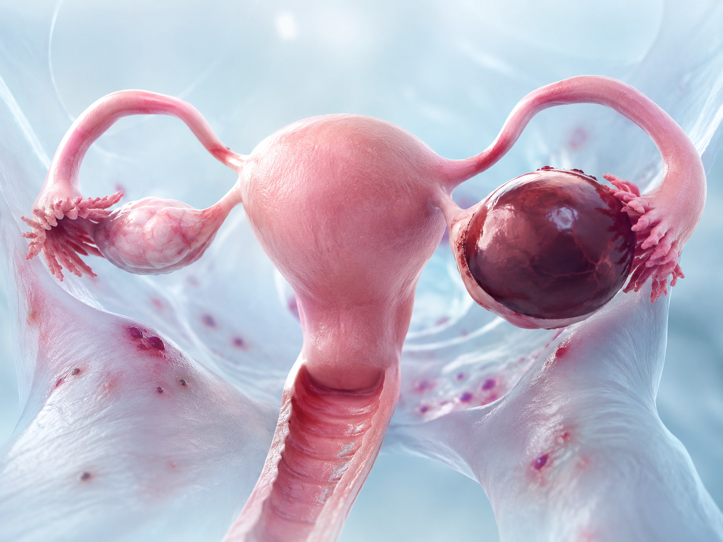 Çikolata kisti ve over endometrioması medikal görseli
